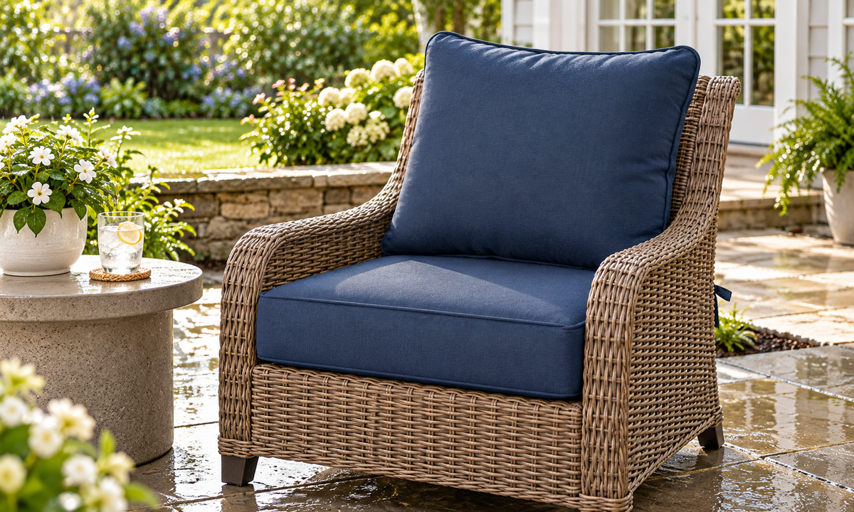 Can You Leave Outdoor Cushions Outside in the Rain?