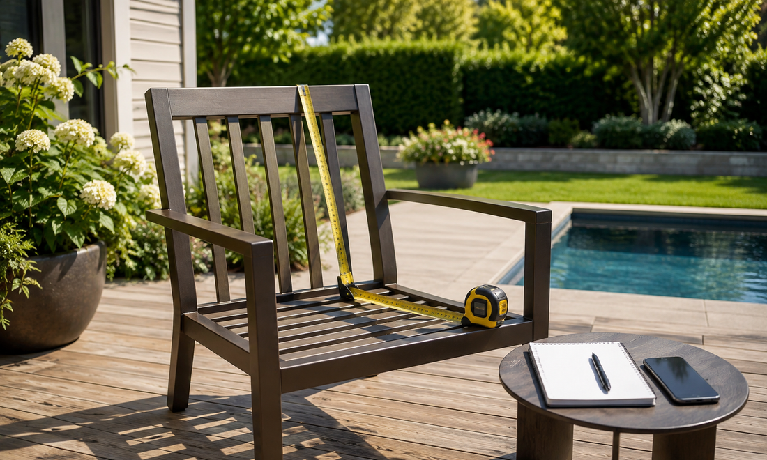 How to Measure Outdoor Chair Cushions