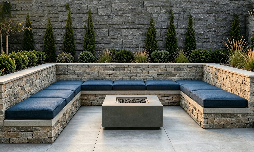 Outdoor chair cushion, dimensions 20x20x3.15 inches