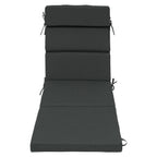 Outdoor Lounge Chair Cushion with Headrest – Dimensions: 42 x 72 x 5.5 Inches