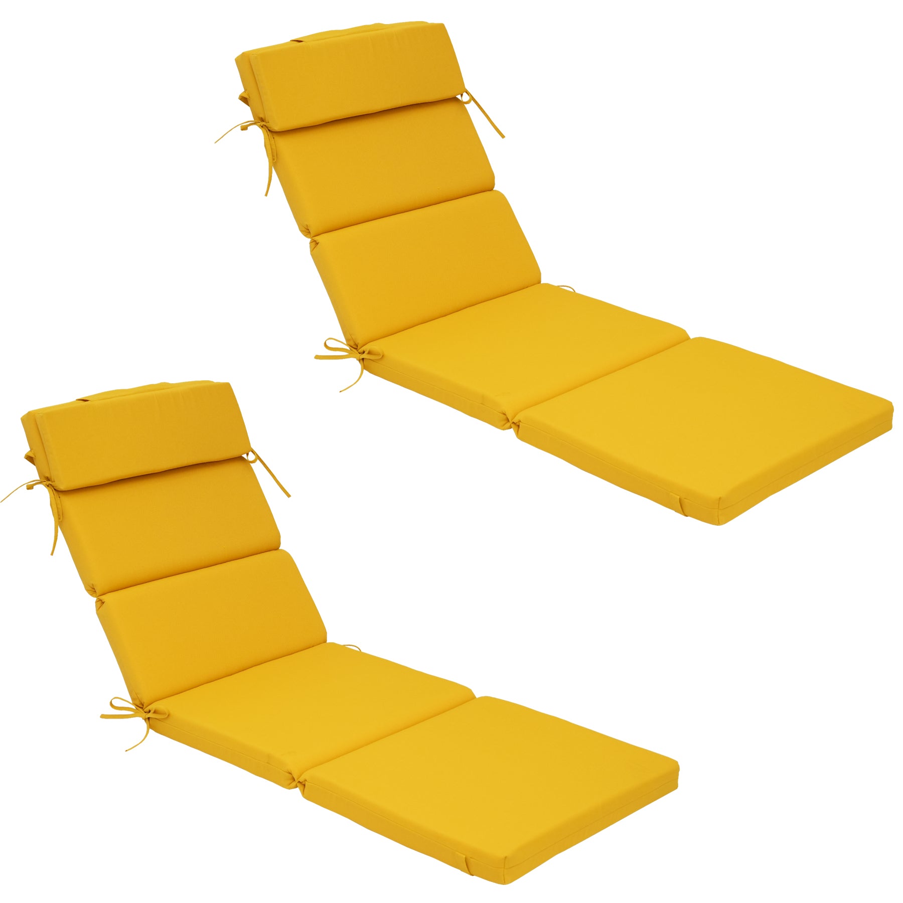 outdoor lounge chair cushion with head pillow, waterproof, fade-resistant, tear-resistant leisure chair cushion, suitable for terrace, lawn, pool, resort hotel