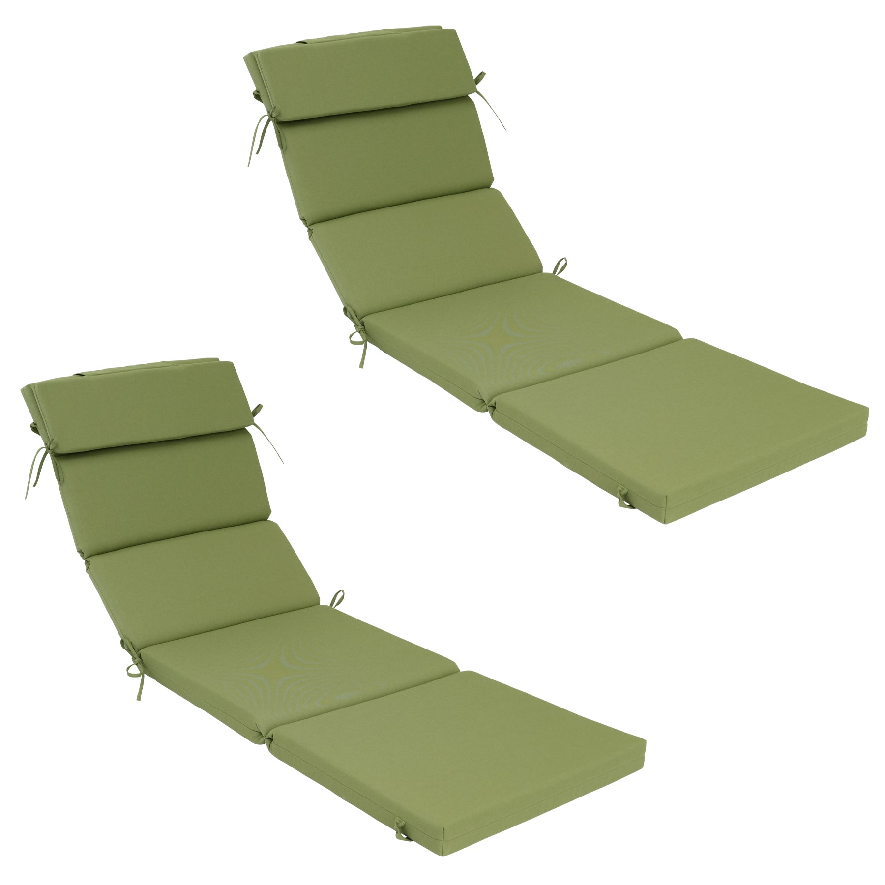 outdoor lounge chair cushion with head pillow, waterproof, fade-resistant, tear-resistant leisure chair cushion, suitable for terrace, lawn, pool, resort hotel