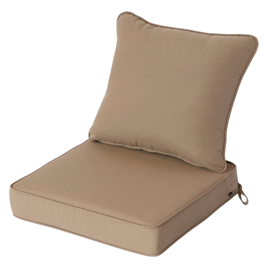 Patio/Terrace Deep-Seat Cushion 19×19×4 Inches