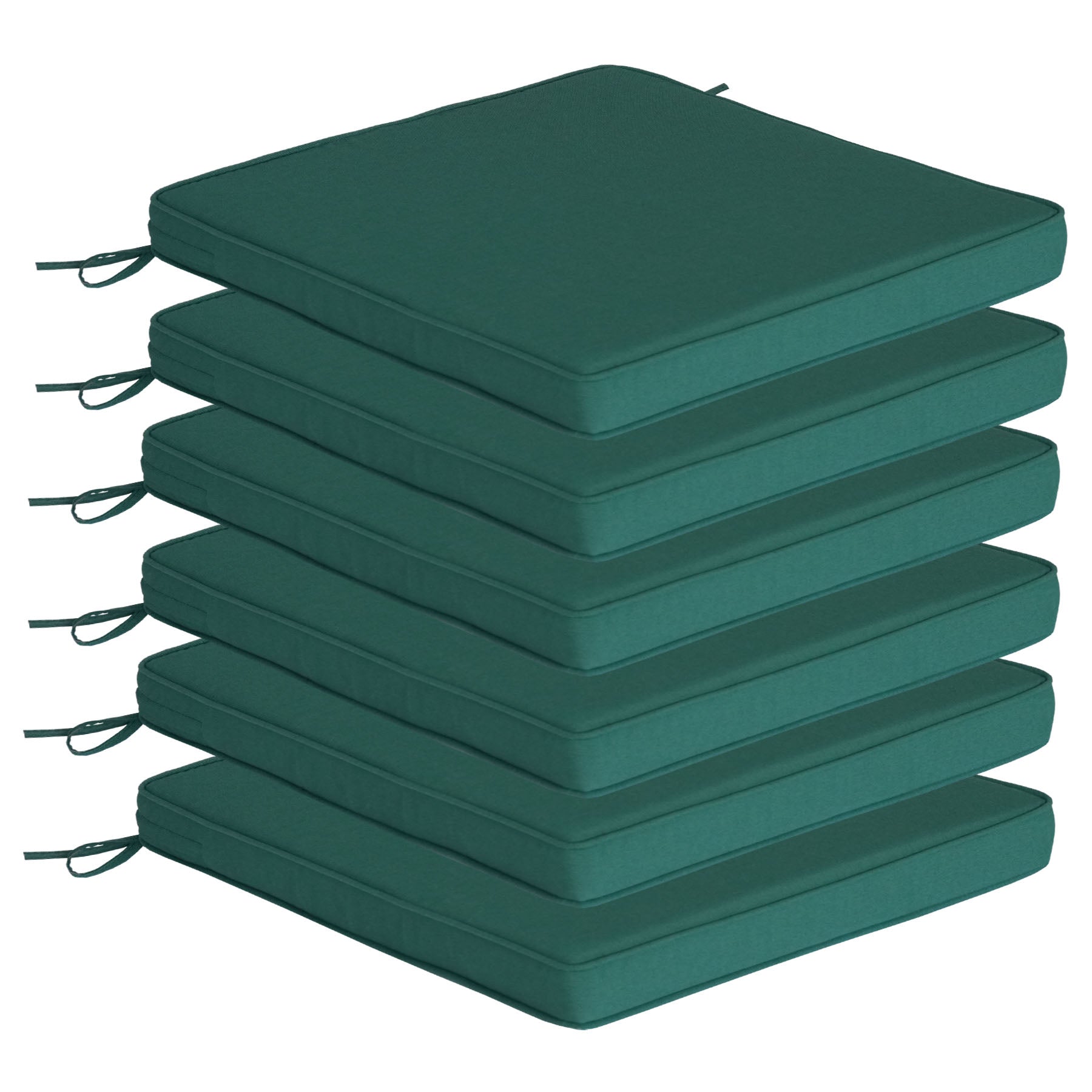 Outdoor chair cushion, dimensions 18.5x18.5x3.15 inches