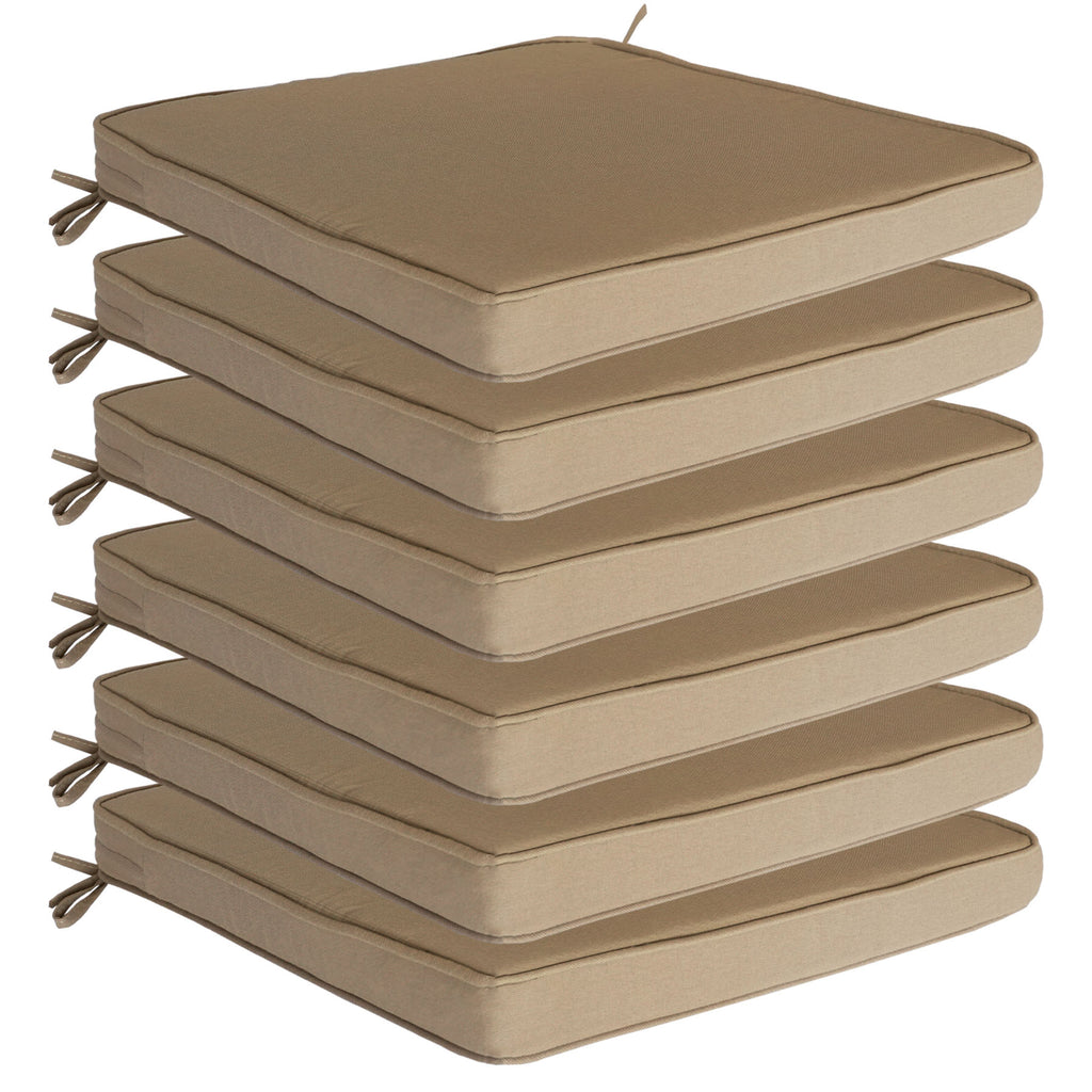 Outdoor chair cushion, dimensions 22x22x4 inches