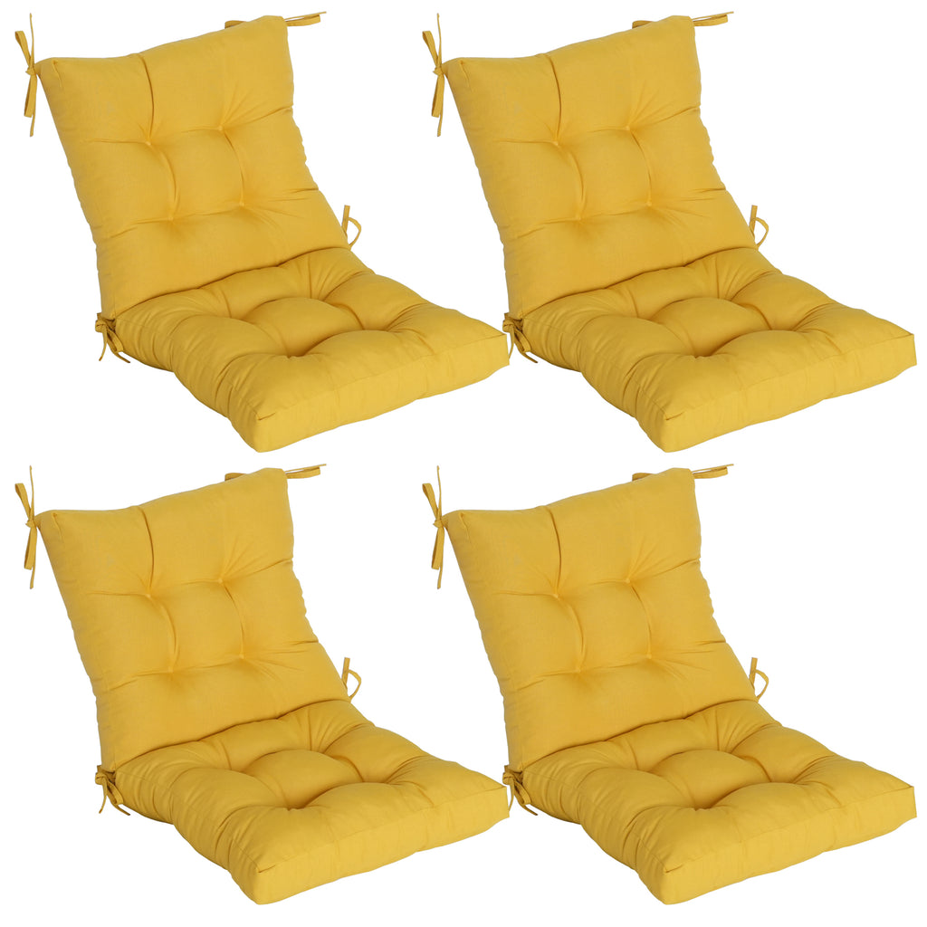 Patio Chair Cushion Set 18 x 18 x 3.5 Inches