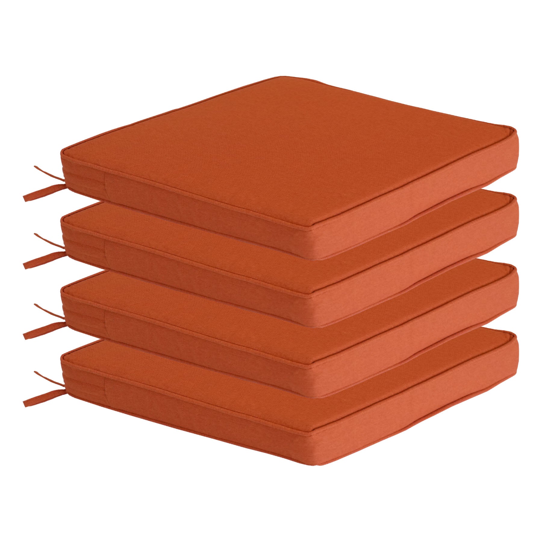 Outdoor chair cushion, dimensions 18.5x18.5x3.15 inches