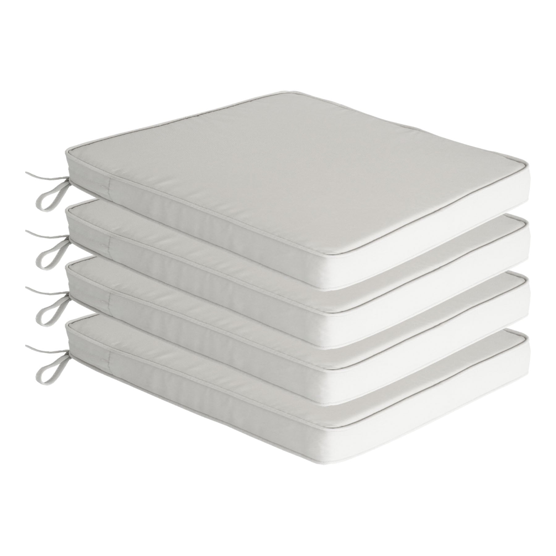Outdoor chair cushion, dimensions 18.5x18.5x3.15 inches