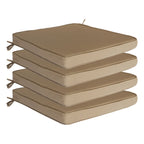Outdoor chair cushion, dimensions 22x22x4 inches