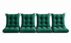 Patio Chair Cushion Set – 2 & 4 Sets, 18" x 18" x 3.5"