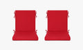 Outdoor Dining Chair Cushions Set of 2 & 4 Sets, 21" x 20" x 3.15"