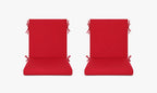 Outdoor Dining Chair Cushions Set of 2 & 4 Sets, 21" x 20" x 3.15"