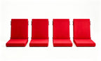 Outdoor Dining Chair Cushions Set of 2 & 4 Sets, 18" x 18" x 3.15"