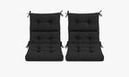 Patio Chair Cushion Set – 2 & 4 Sets, 21" x 20" x 3.5"