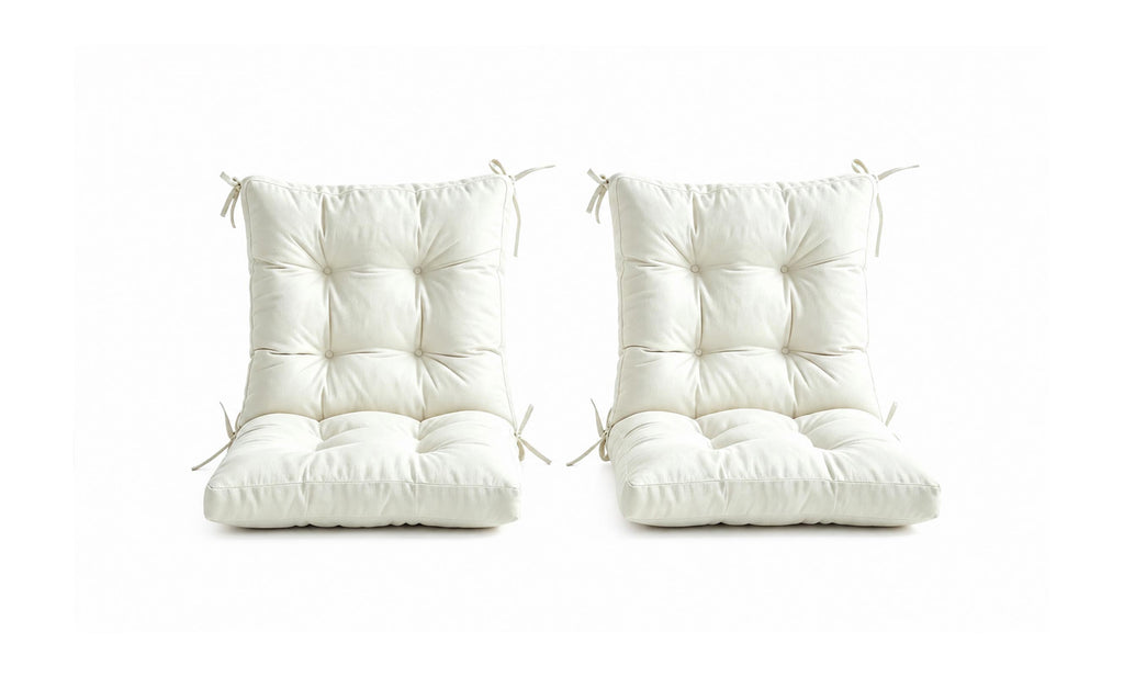 Patio Chair Cushion Set – 2 & 4 Sets, 18" x 18" x 3.5"