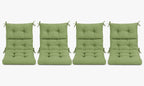 Patio Chair Cushion Set – 2 & 4 Sets, 21" x 20" x 3.5"