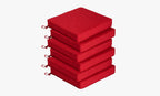 Outdoor Chair Cushion Set – 4 & 6 Sets, 18.5" x 18.5" x 3.15"