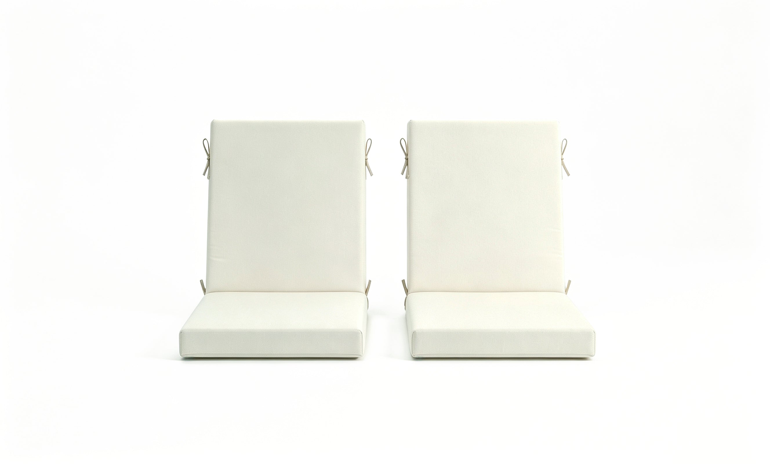 Outdoor Patio/Terrace Chair Cushion Set 18 x 18 x 3.15 Inches