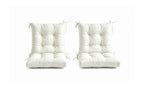 Patio Chair Cushion Set – 2 & 4 Sets, 18" x 18" x 3.5"