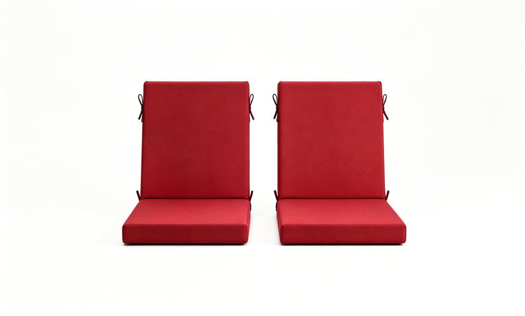 Outdoor Dining Chair Cushions Set of 2 & 4 Sets, 18" x 18" x 3.15"