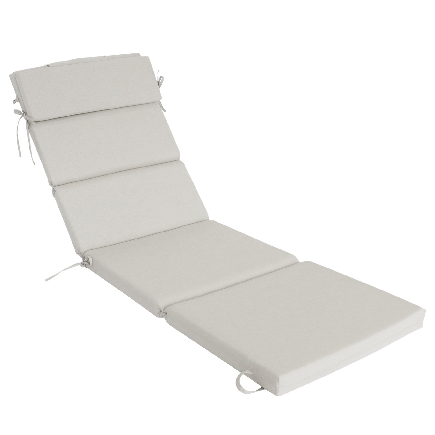 outdoor lounge chair cushion with head pillow, waterproof, fade-resistant, tear-resistant leisure chair cushion, suitable for terrace, lawn, pool, resort hotel
