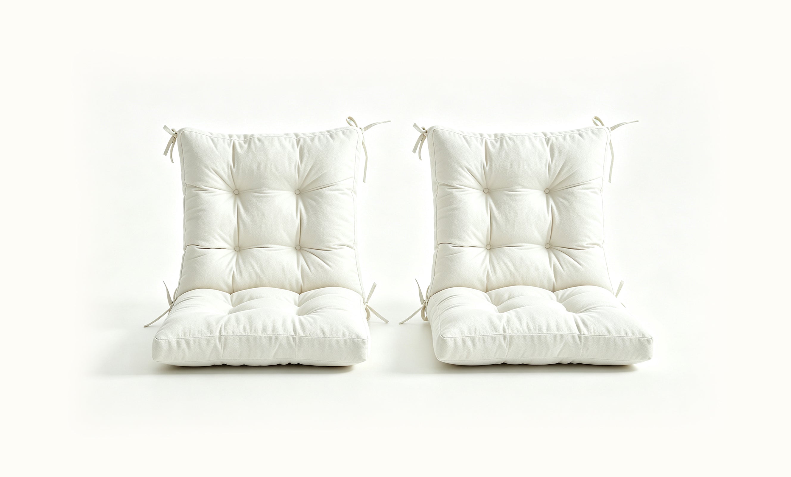 Patio Chair Cushion Set – Available in 2 & 4 Piece Sets, 18" x 18" x 3.5"