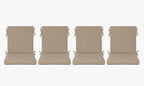 Outdoor Dining Chair Cushions Set of 2 & 4 Sets, 21" x 20" x 3.15"