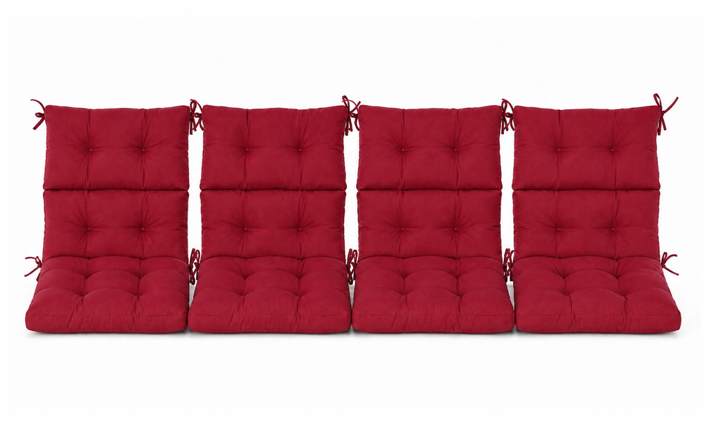 Patio Chair Cushion Set – 2 & 4 Sets, 21" x 20" x 3.5"