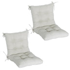 Patio Chair Cushion Set 18 x 18 x 3.5 Inches