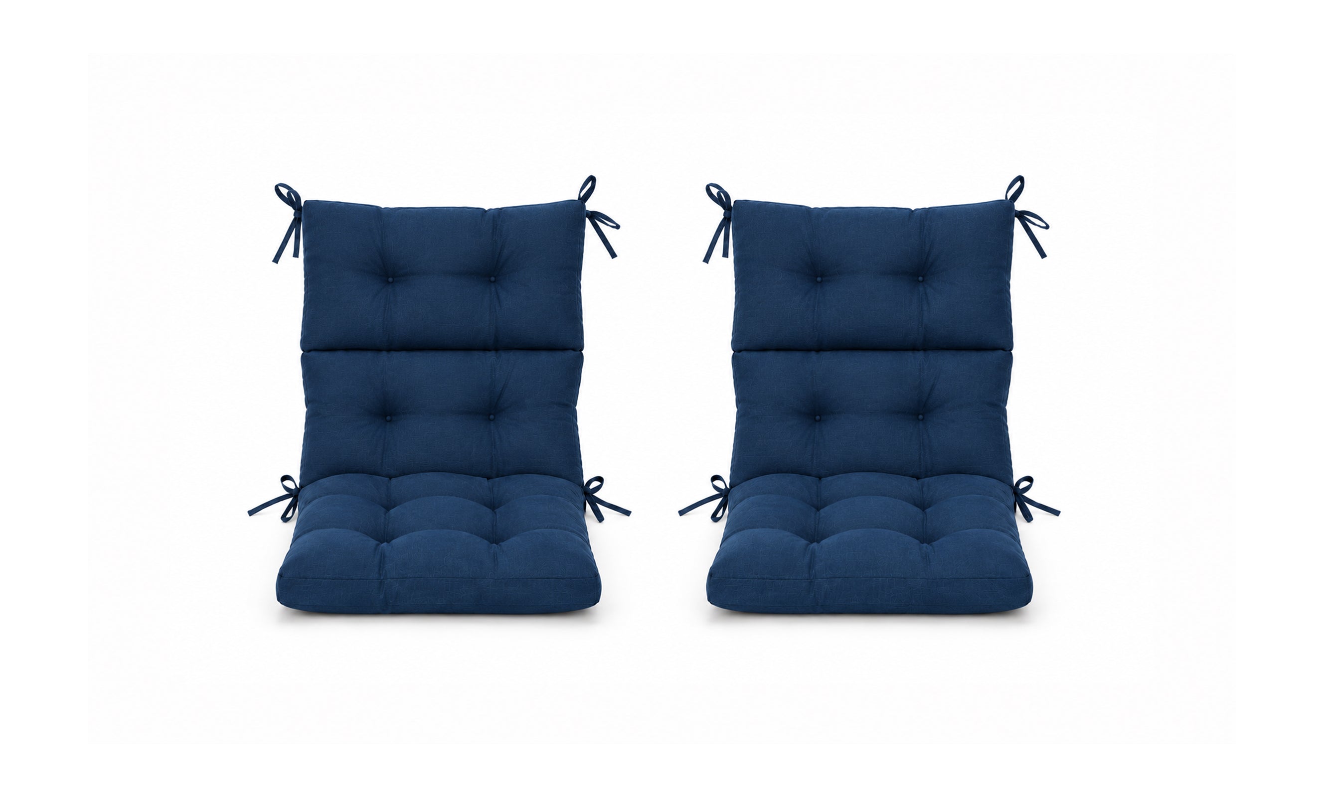 Patio Chair Cushion Set – 2 & 4 Sets, 21" x 20" x 3.5"
