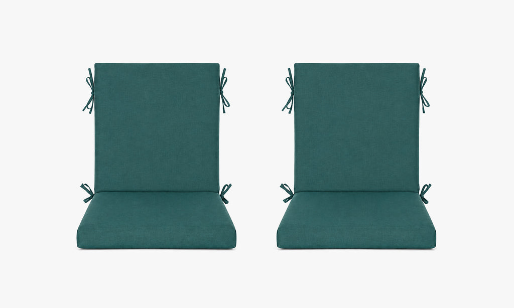 Outdoor Dining Chair Cushions Set of 2 & 4 Sets, 21" x 20" x 3.15"