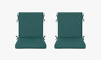 Outdoor Dining Chair Cushions Set of 2 & 4 Sets, 21" x 20" x 3.15"