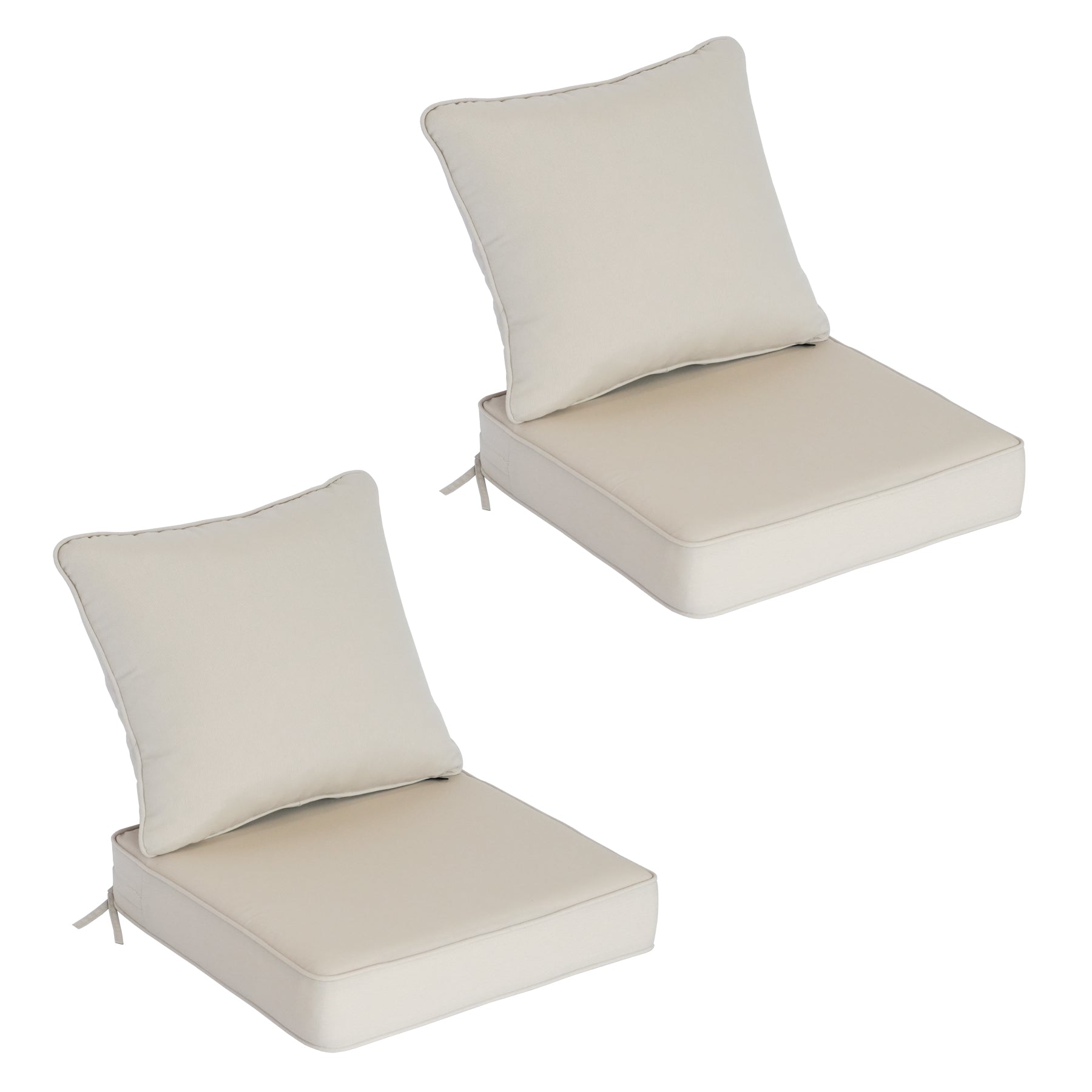 Patio/Terrace Deep-Seat Cushion 19×19×4 Inches
