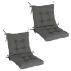 Patio Chair Cushion Set 18 x 18 x 3.5 Inches