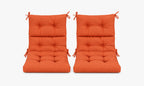 Patio Chair Cushion Set – 2 & 4 Sets, 21" x 20" x 3.5"