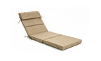 Outdoor Lounge Chair Cushion with Headrest – 1 & 2 Piece Sets, 42" x 72" x 2.75"