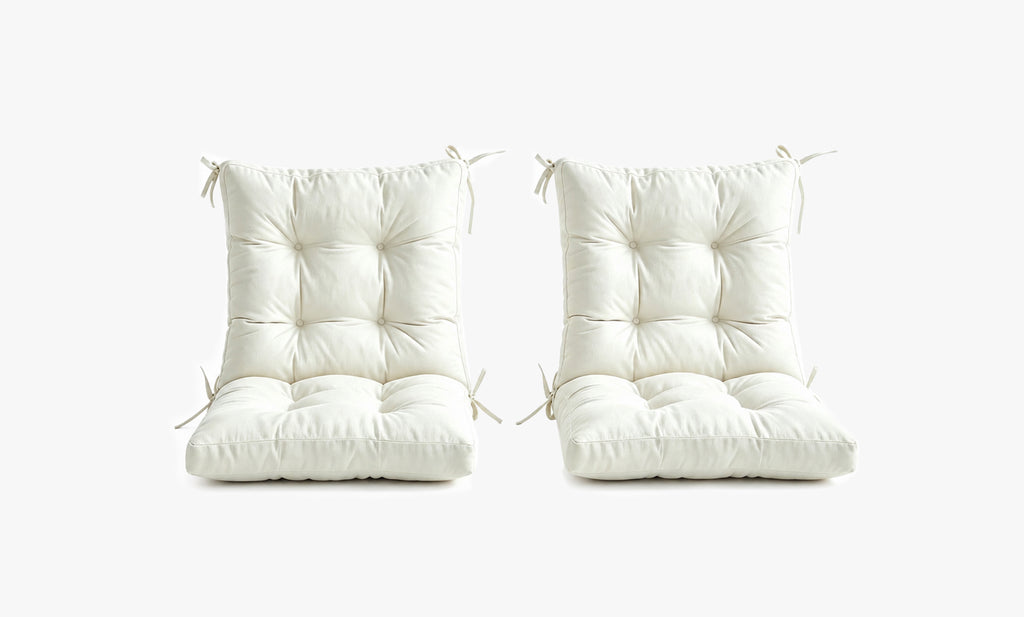 Patio Chair Cushion Set – 2 & 4 Sets, 18" x 18" x 3.5"