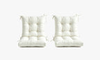 Patio Chair Cushion Set – 2 & 4 Sets, 18" x 18" x 3.5"