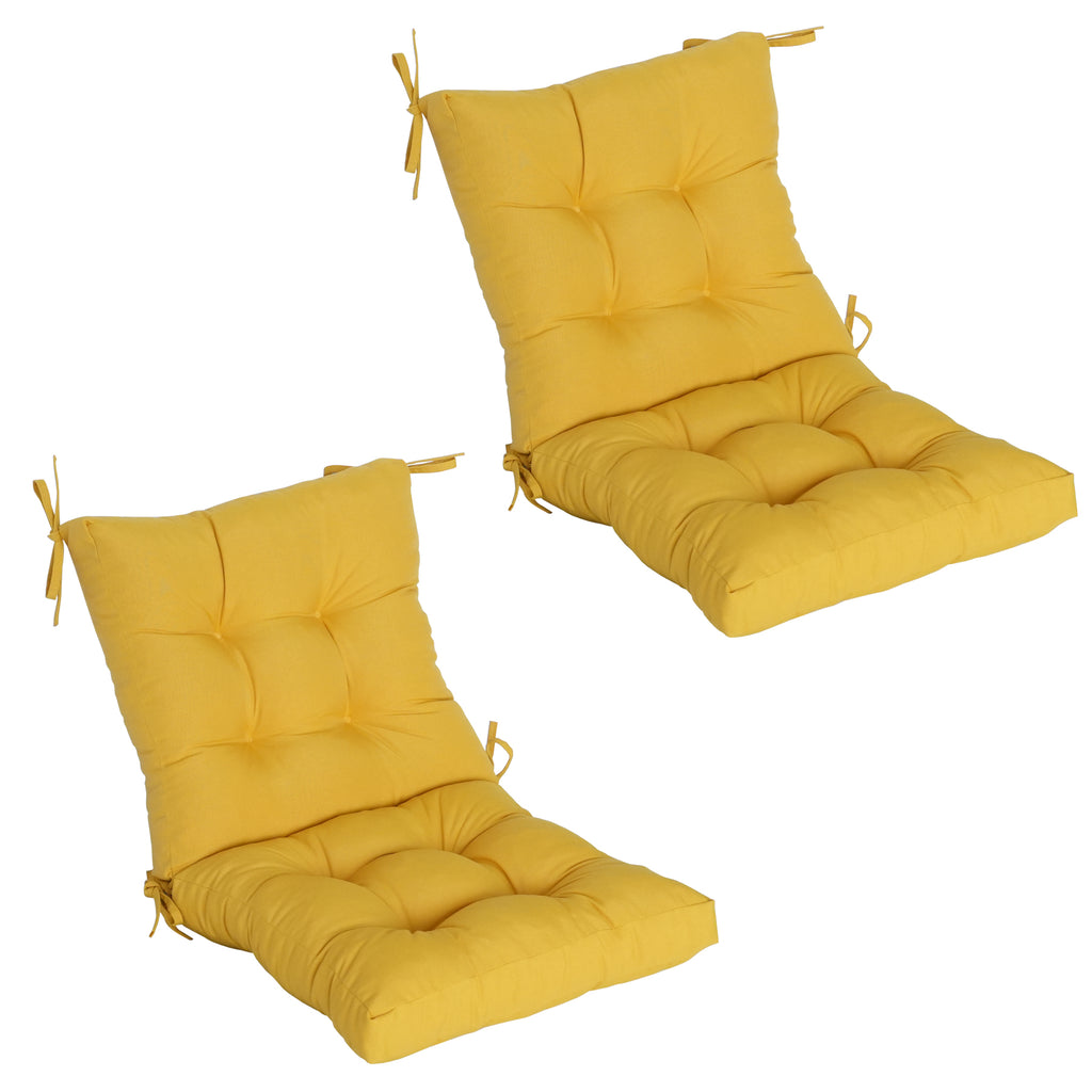 Patio Chair Cushion Set 18 x 18 x 3.5 Inches