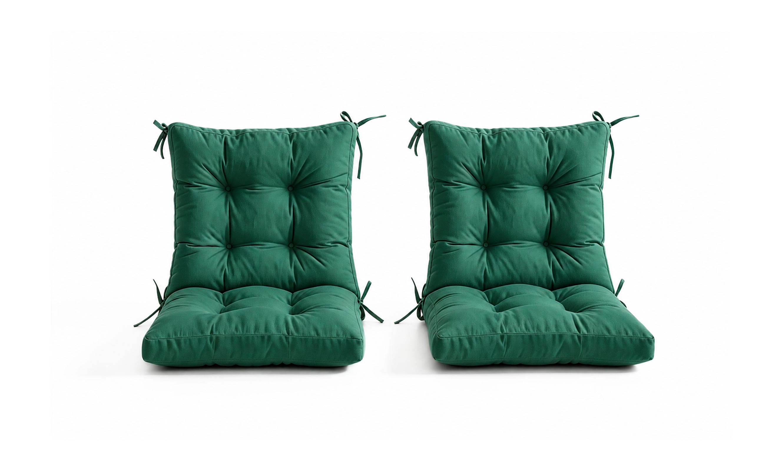 Patio Chair Cushion Set – 2 & 4 Sets, 18" x 18" x 3.5"