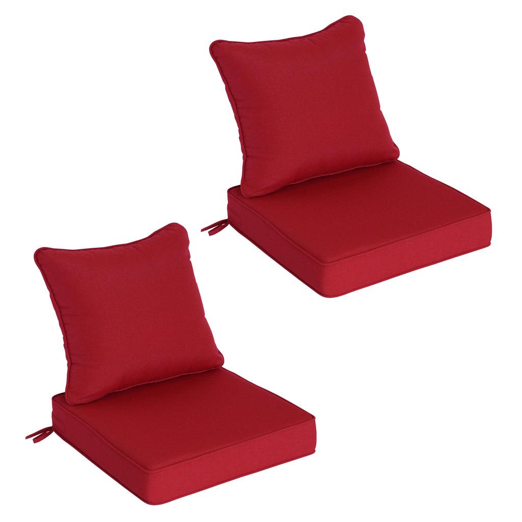 Patio/Terrace Deep-Seat Cushion 19×19×4 Inches