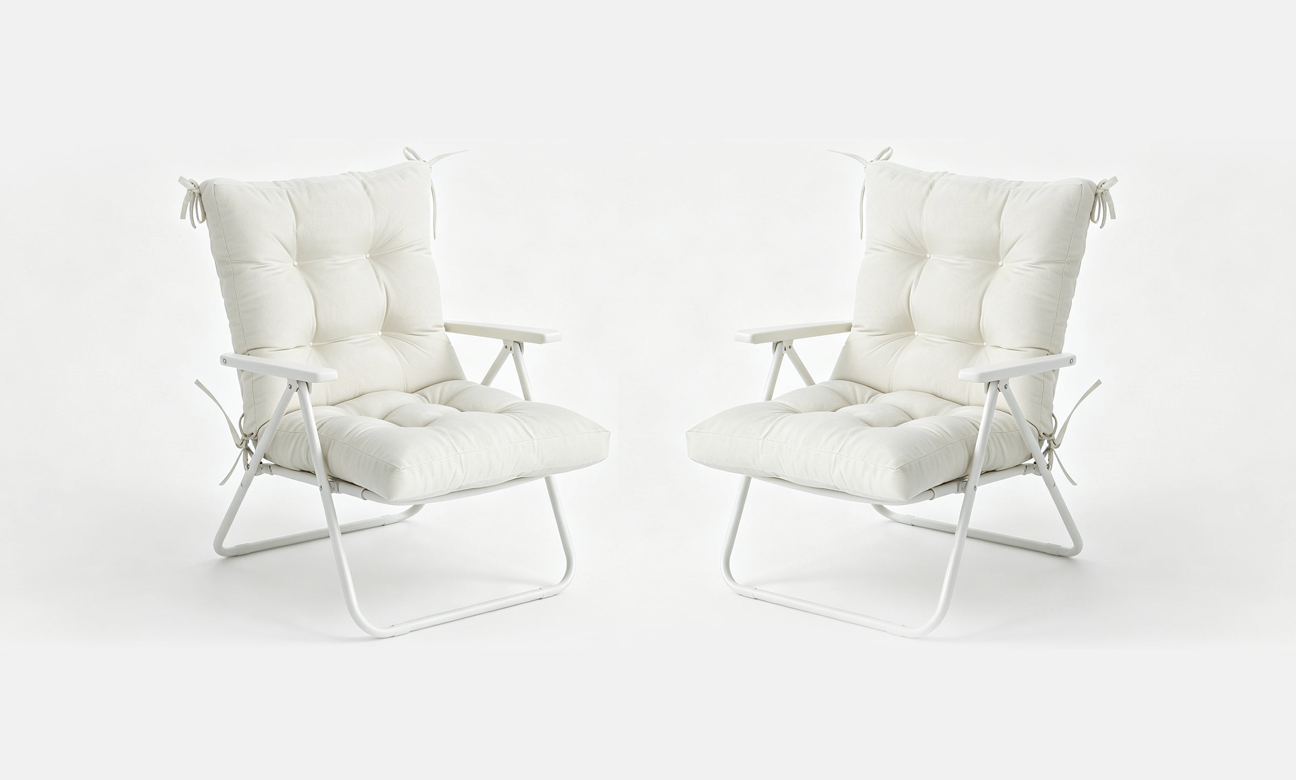 Patio Chair Cushion Set – Available in 2 & 4 Piece Sets, 18" x 18" x 3.5"