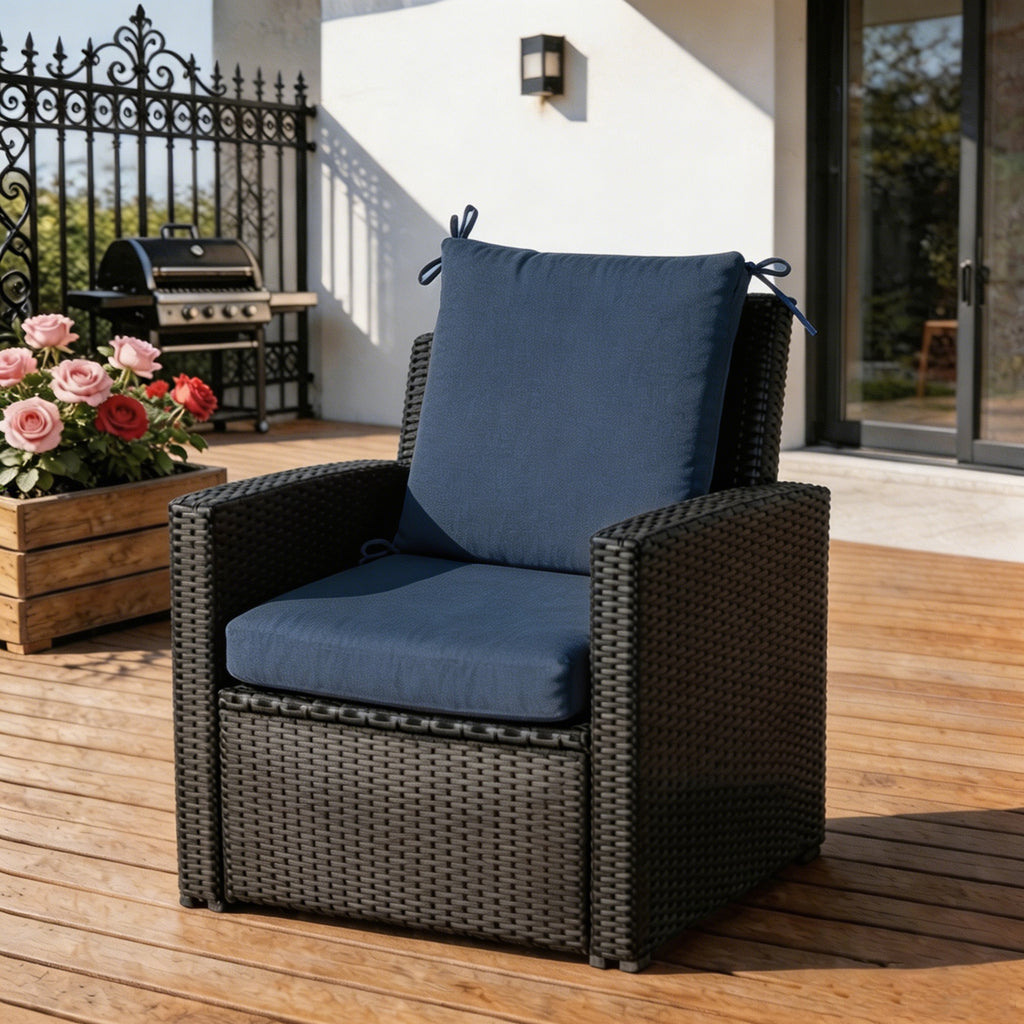 Outdoor Patio/Terrace Chair Cushion Set 21×20×3.15 Inches