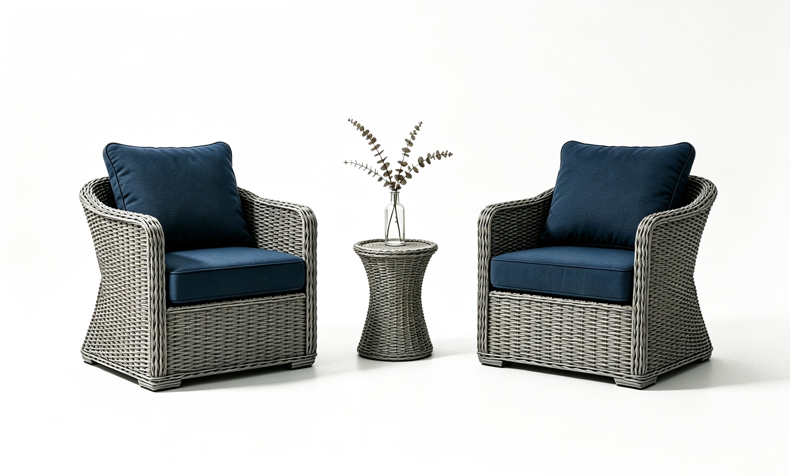 Patio/Terrace Deep-Seat Cushion 19×19×4 Inches（Chair not included）