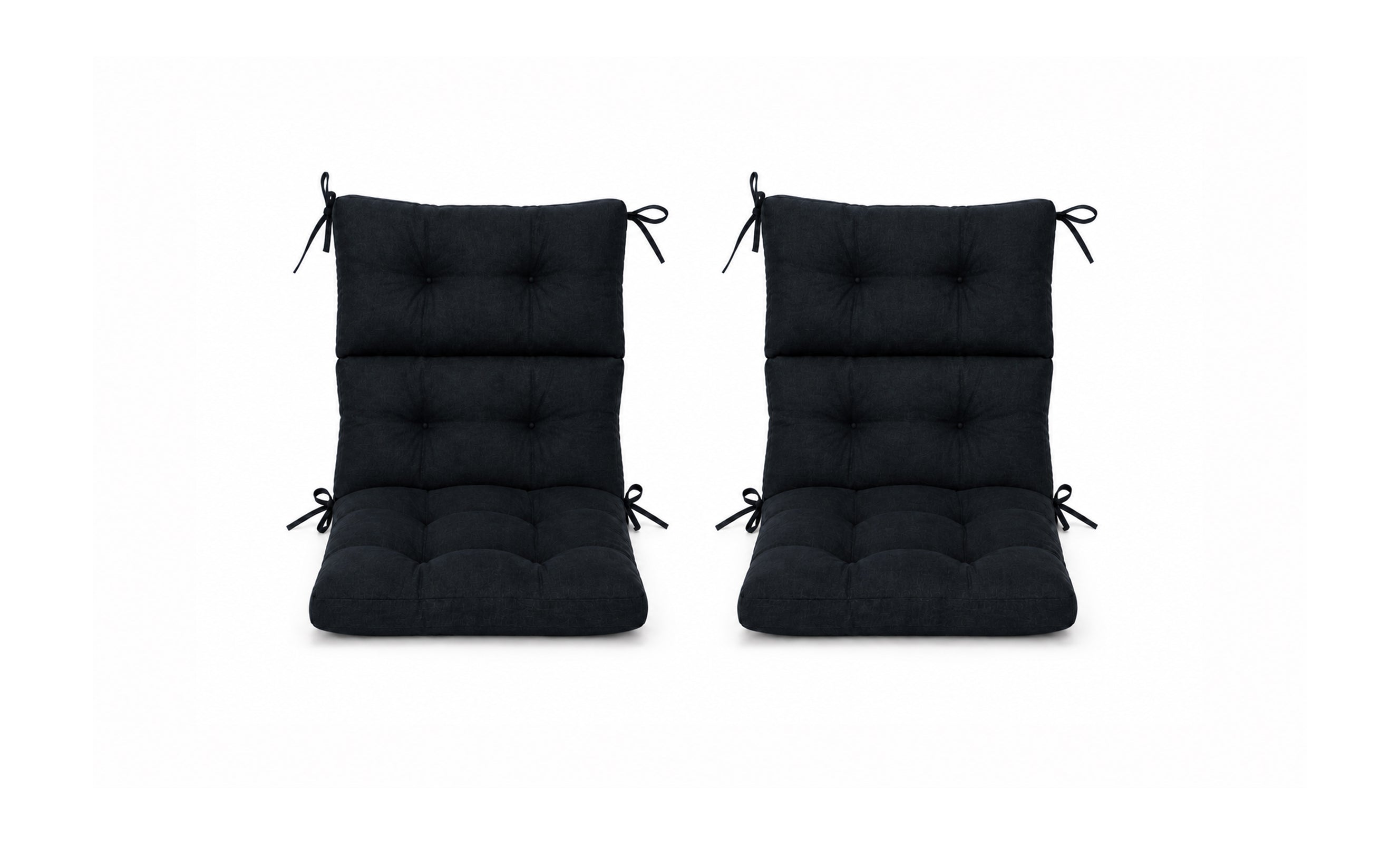 Patio Chair Cushion Set – 2 & 4 Sets, 21" x 20" x 3.5"