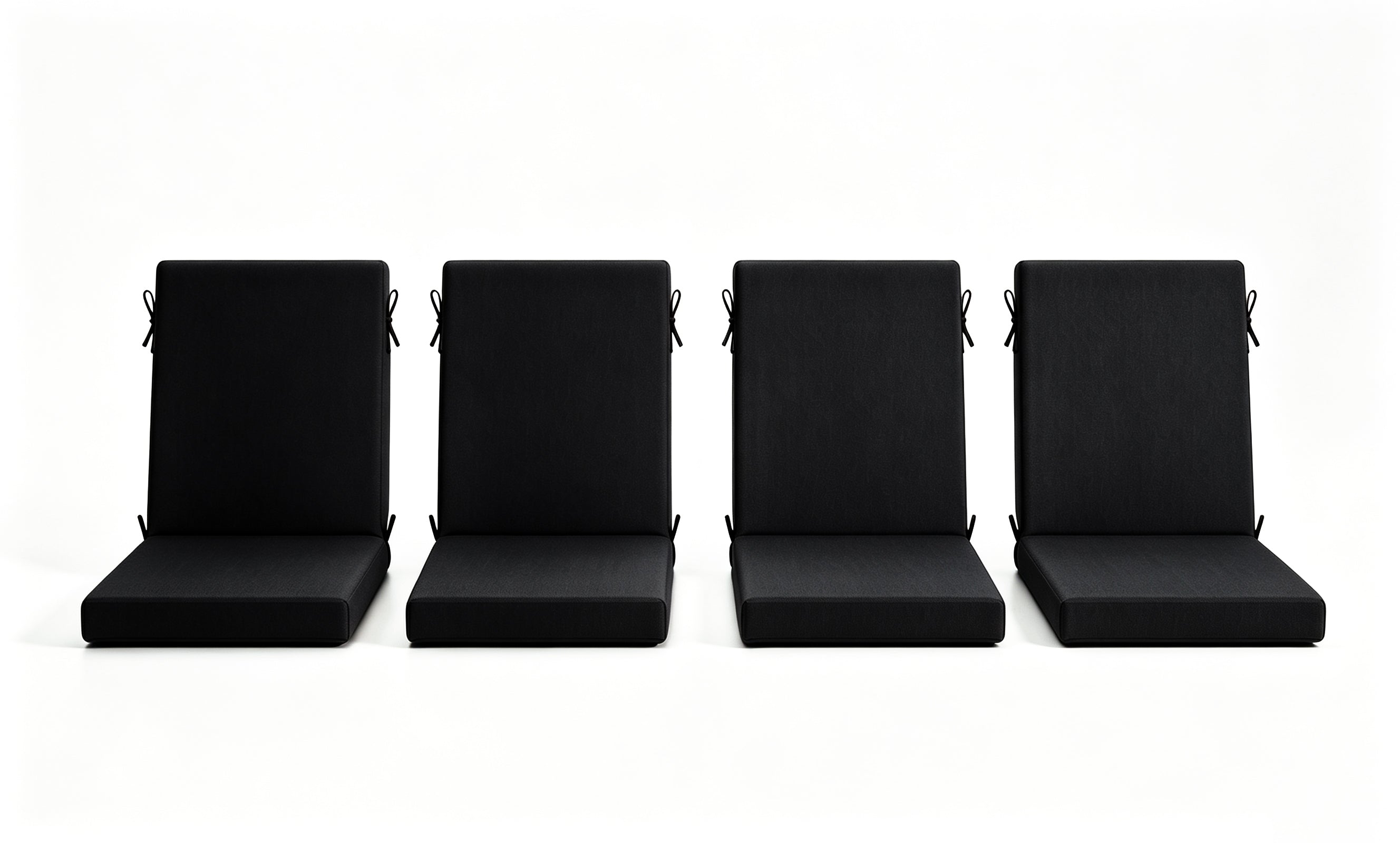 Outdoor Patio/Terrace Chair Cushion Set 18 x 18 x 3.15 Inches