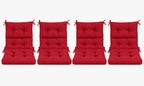 Patio Chair Cushion Set – 2 & 4 Sets, 21" x 20" x 3.5"