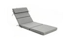 Outdoor Lounge Chair Cushion with Headrest – 1 & 2 Piece Sets, 42" x 72" x 2.75"