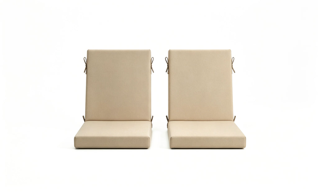 Outdoor Dining Chair Cushions Set of 2 & 4 Sets, 18" x 18" x 3.15"