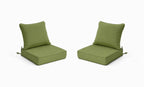 Outdoor Deep Seat Cushion 2 Sets, 22" x 22" x 4.5"